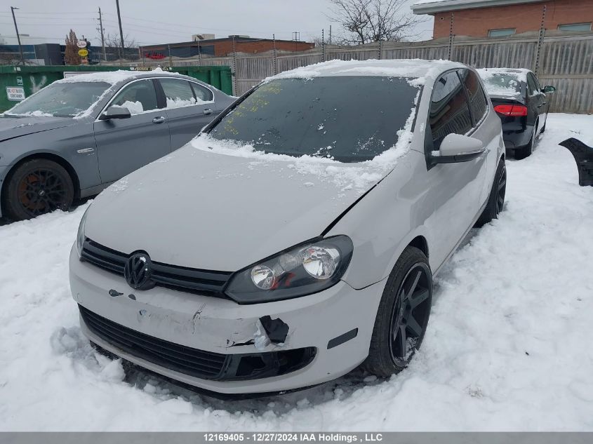 2012 Volkswagen Golf VIN: WVWBA7AJ2CW243218 Lot: 12169405