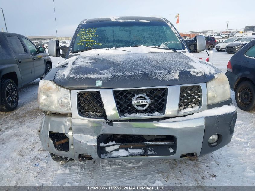 2005 Nissan Titan Xe VIN: 1N6AA06B55N577009 Lot: 12169503