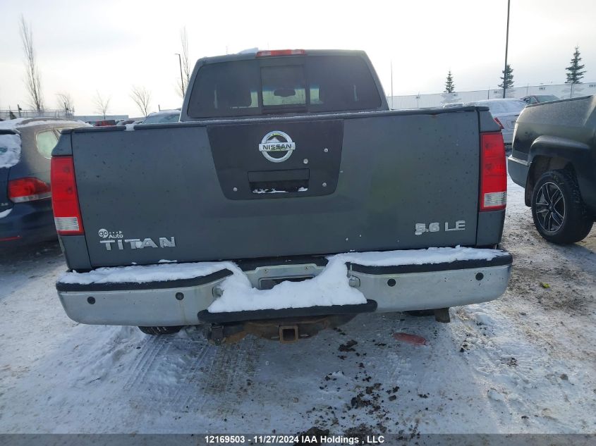 2005 Nissan Titan Xe VIN: 1N6AA06B55N577009 Lot: 12169503