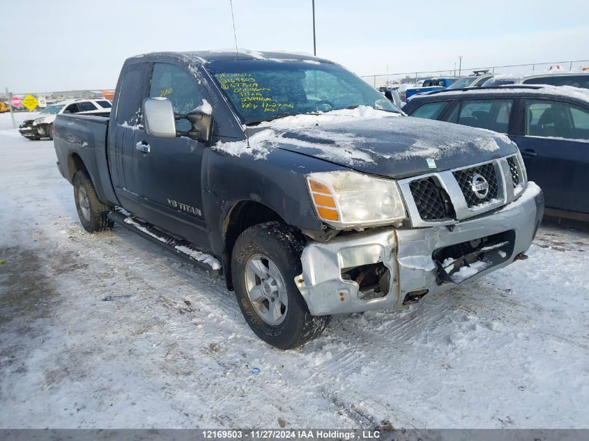 2005 Nissan Titan Xe VIN: 1N6AA06B55N577009 Lot: 12169503