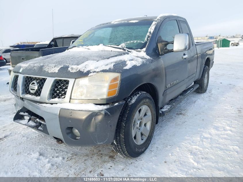 2005 Nissan Titan Xe VIN: 1N6AA06B55N577009 Lot: 12169503