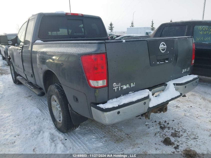 2005 Nissan Titan Xe VIN: 1N6AA06B55N577009 Lot: 12169503