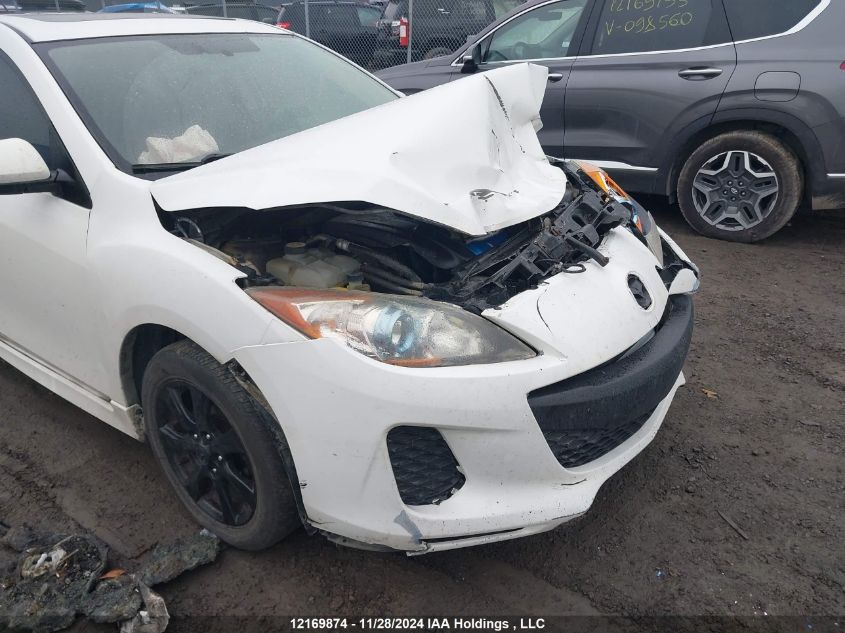 2012 Mazda 3 I VIN: JM1BL1L71C1622992 Lot: 12169874