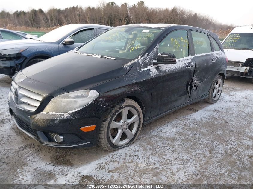 2014 Mercedes-Benz B250 VIN: WDDMH4EB9EJ275692 Lot: 12169905