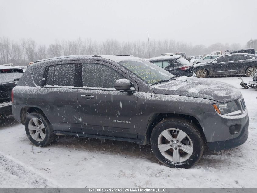 2016 Jeep Compass Sport/North VIN: 1C4NJDAB0GD722128 Lot: 12170033