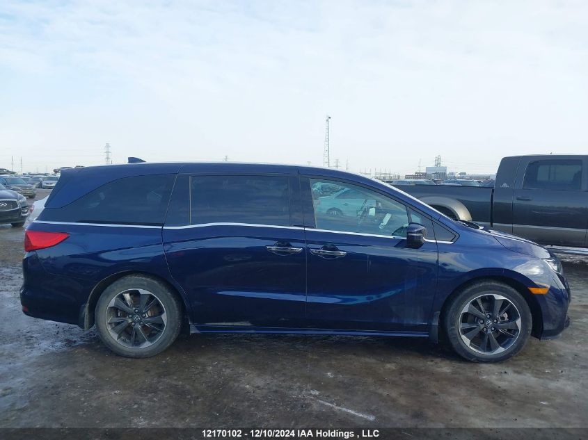 2022 Honda Odyssey VIN: 5FNRL6H83NB500822 Lot: 12170102