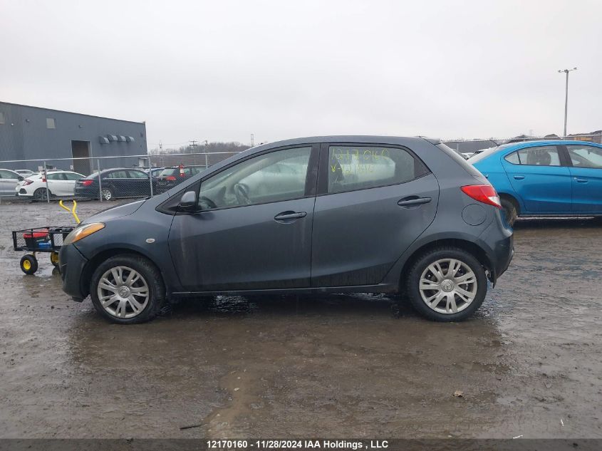 2011 Mazda Mazda2 VIN: JM1DE1HY5B0121810 Lot: 12170160