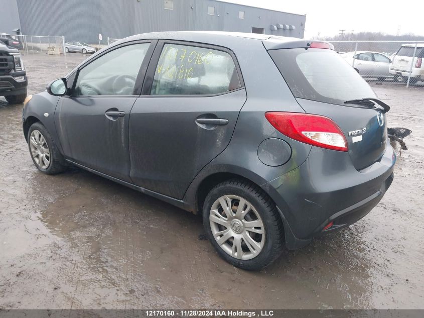 2011 Mazda Mazda2 VIN: JM1DE1HY5B0121810 Lot: 12170160