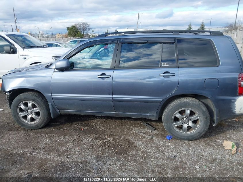 2007 Toyota Highlander V6 VIN: JTEHP21A770212580 Lot: 12170220