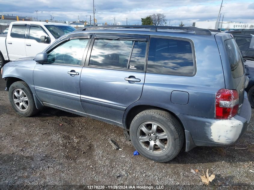 2007 Toyota Highlander V6 VIN: JTEHP21A770212580 Lot: 12170220