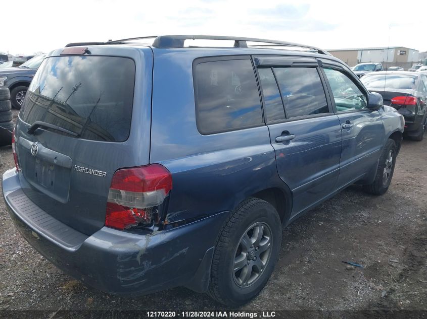 2007 Toyota Highlander V6 VIN: JTEHP21A770212580 Lot: 12170220