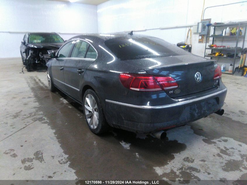 2013 Volkswagen Cc VIN: WVWGU7AN4DE526520 Lot: 12170598