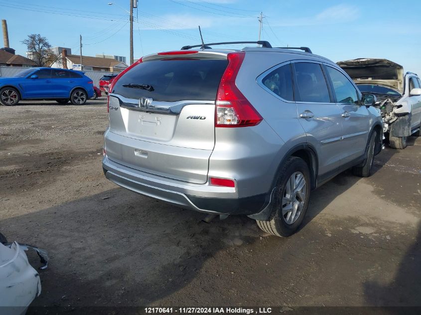 2016 Honda Cr-V Exl VIN: 2HKRM4H71GH125705 Lot: 12170641