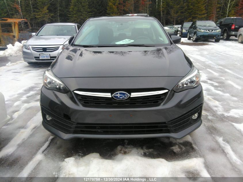 2022 Subaru Impreza VIN: 4S3GKAV60N3605380 Lot: 12170758