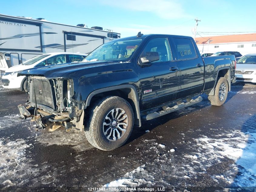 2017 GMC Sierra K1500 Slt VIN: 3GTU2NEC6HG469659 Lot: 12171543