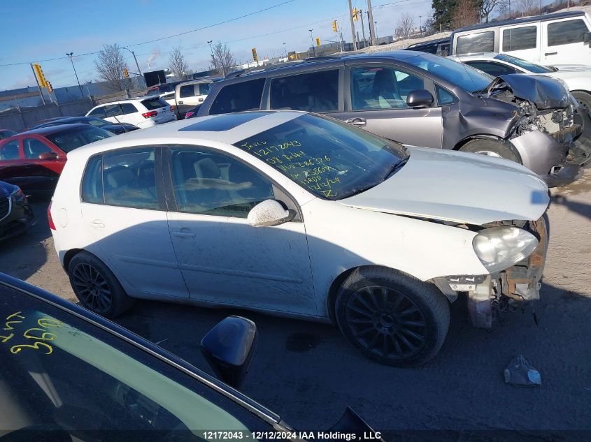 2008 Volkswagen Rabbit VIN: WVWCA91K08W286326 Lot: 12172043