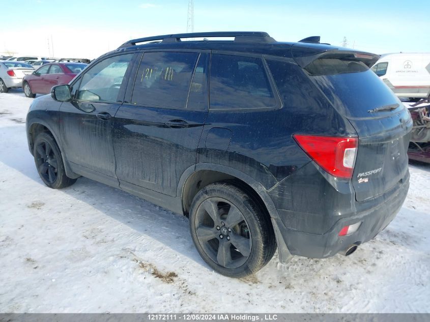 2019 Honda Passport VIN: 5FNYF8H99KB502593 Lot: 12172111