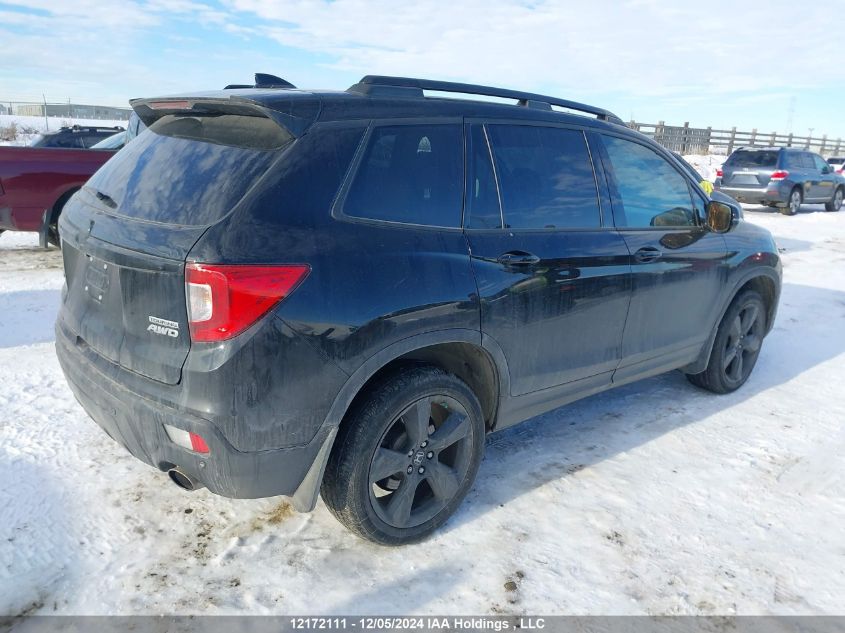 2019 Honda Passport VIN: 5FNYF8H99KB502593 Lot: 12172111