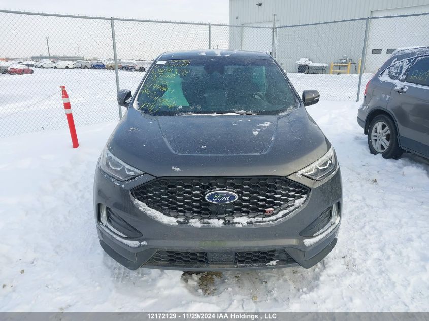 2019 Ford Edge St VIN: 2FMPK4AP3KBB91308 Lot: 12172129