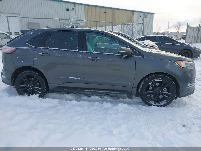 2019 Ford Edge St VIN: 2FMPK4AP3KBB91308 Lot: 12172129