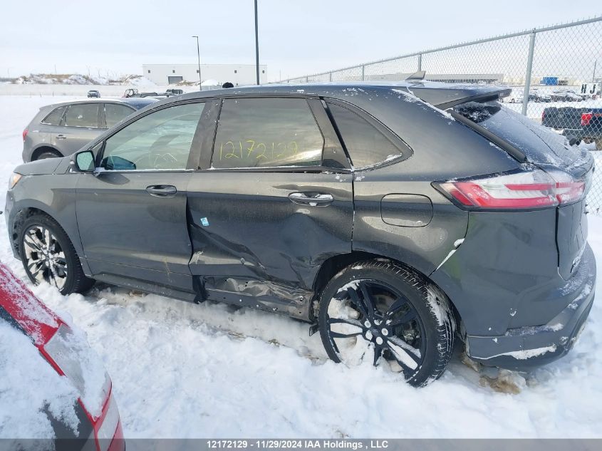 2019 Ford Edge St VIN: 2FMPK4AP3KBB91308 Lot: 12172129