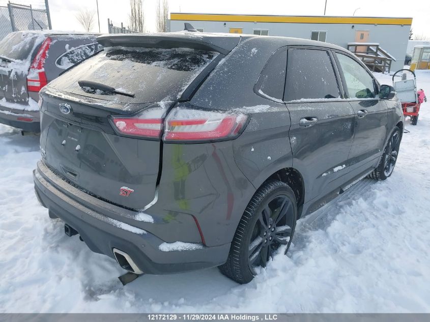 2019 Ford Edge St VIN: 2FMPK4AP3KBB91308 Lot: 12172129