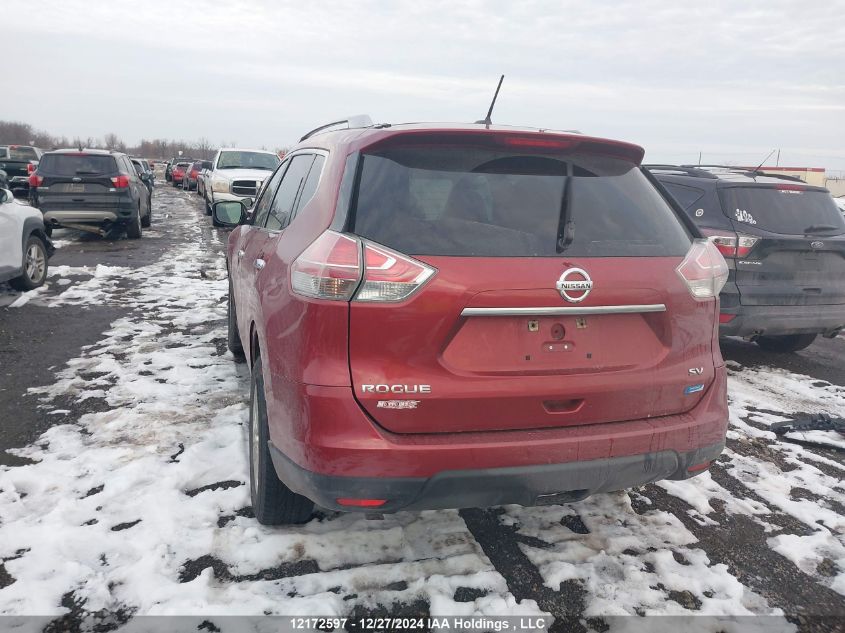 2015 Nissan Rogue VIN: 5N1AT2MT5FC879414 Lot: 12172597