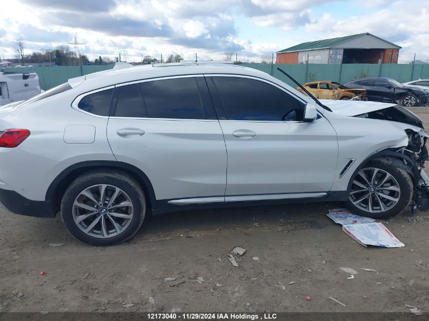 2019 BMW X4 VIN: 5UXUJ3C50KLG53390 Lot: 12173040