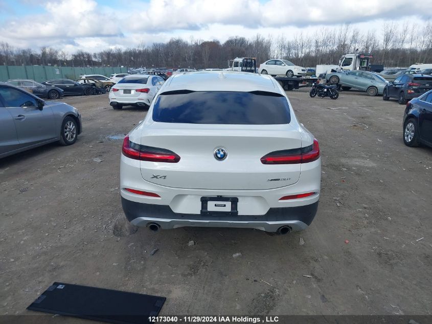 2019 BMW X4 VIN: 5UXUJ3C50KLG53390 Lot: 12173040