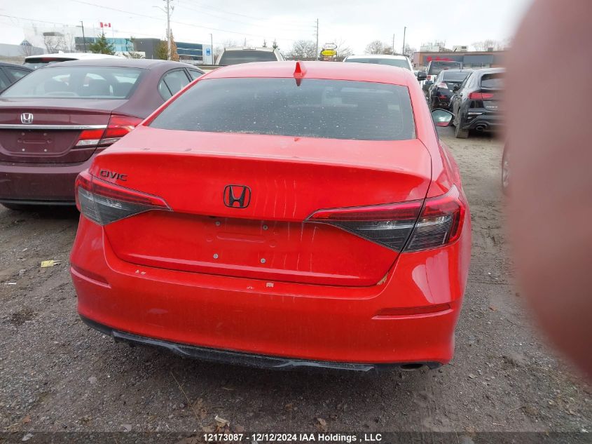 2022 Honda Civic Sedan VIN: 2HGFE2F50NH101716 Lot: 12173087