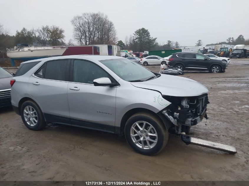 2022 Chevrolet Equinox VIN: 2GNAXUEV6N6118734 Lot: 12173136