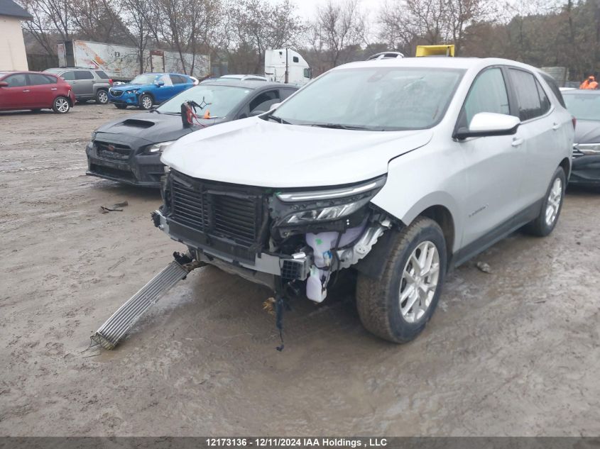 2022 Chevrolet Equinox VIN: 2GNAXUEV6N6118734 Lot: 12173136