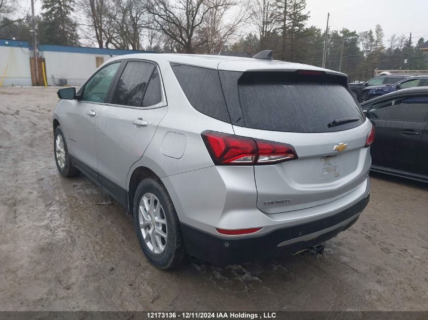 2022 Chevrolet Equinox VIN: 2GNAXUEV6N6118734 Lot: 12173136