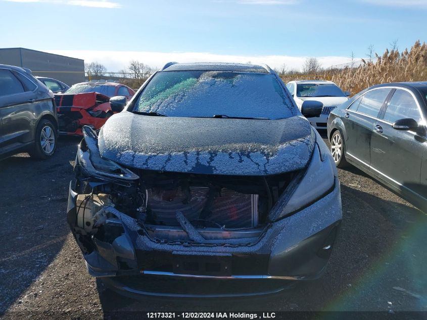 2020 Nissan Murano Sl VIN: 5N1AZ2CS9LN166247 Lot: 12173321