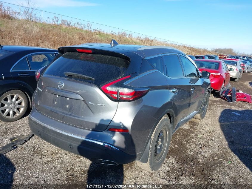 2020 Nissan Murano Sl VIN: 5N1AZ2CS9LN166247 Lot: 12173321