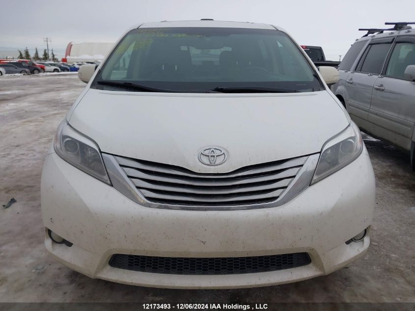 2015 Toyota Sienna Xle/Limited VIN: 5TDDK3DCXFS106964 Lot: 12173493