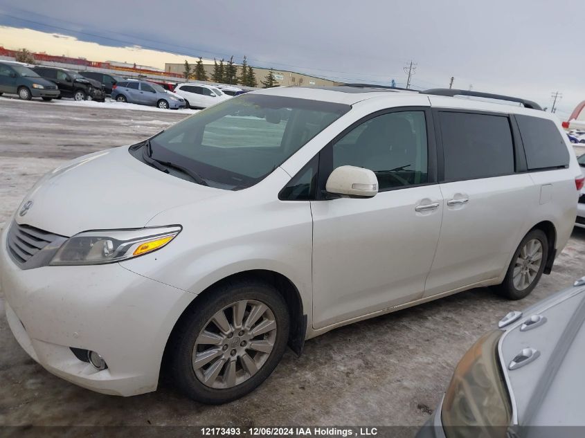 2015 Toyota Sienna Xle/Limited VIN: 5TDDK3DCXFS106964 Lot: 12173493