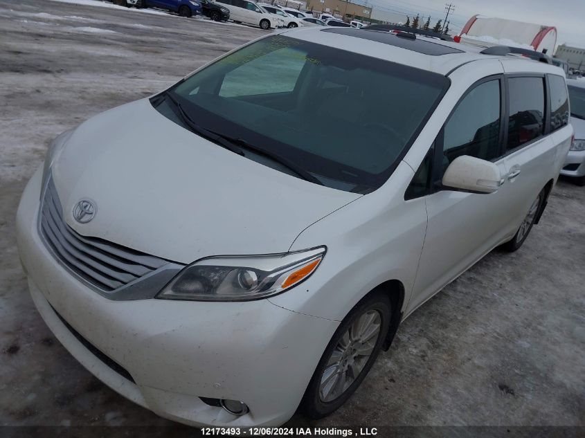 2015 Toyota Sienna Xle/Limited VIN: 5TDDK3DCXFS106964 Lot: 12173493