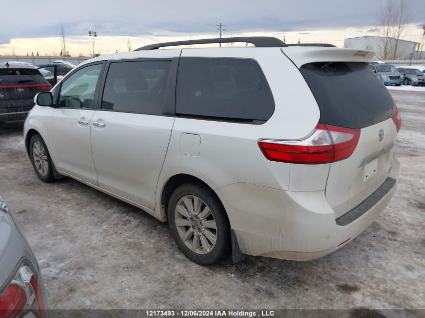 2015 Toyota Sienna Xle/Limited VIN: 5TDDK3DCXFS106964 Lot: 12173493