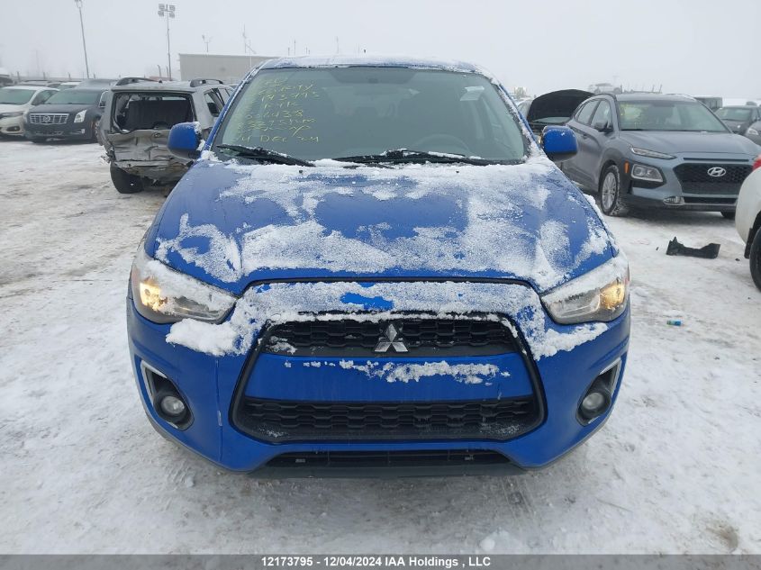 2015 Mitsubishi Rvr VIN: 4A4AH3AU6FE606438 Lot: 12173795