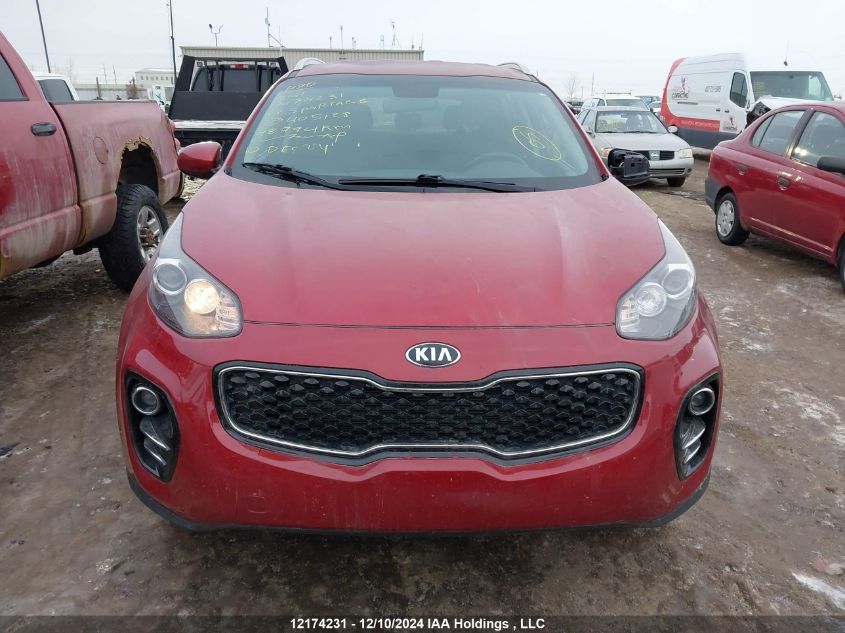 2018 Kia Sportage VIN: KNDPMCAC3J7405128 Lot: 12174231