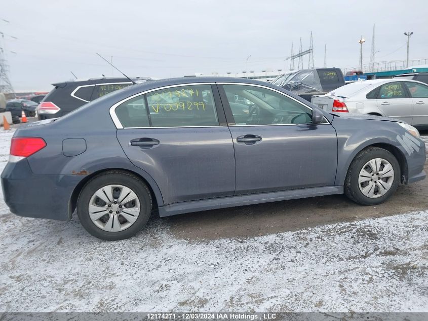 2014 Subaru Legacy 2.5I VIN: 4S3BMGA6XE3009299 Lot: 12174271