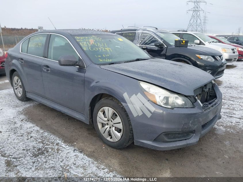 2014 Subaru Legacy 2.5I VIN: 4S3BMGA6XE3009299 Lot: 12174271