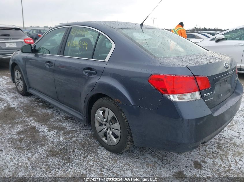 2014 Subaru Legacy 2.5I VIN: 4S3BMGA6XE3009299 Lot: 12174271