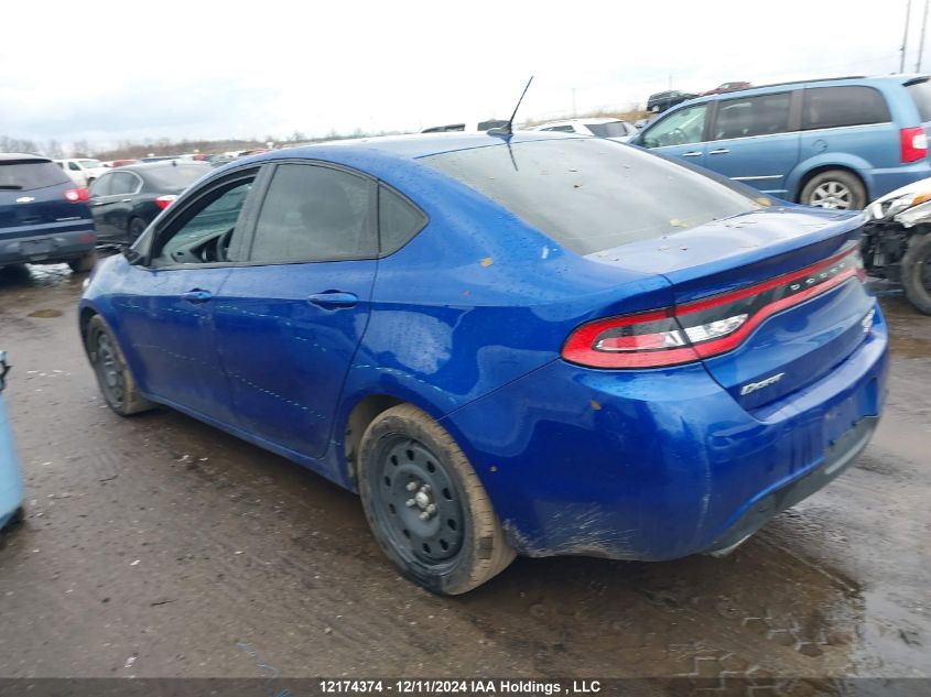 2014 Dodge Dart VIN: 1C3CDFBB8ED834962 Lot: 12174374