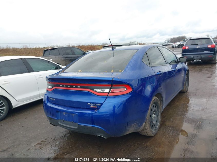 2014 Dodge Dart VIN: 1C3CDFBB8ED834962 Lot: 12174374