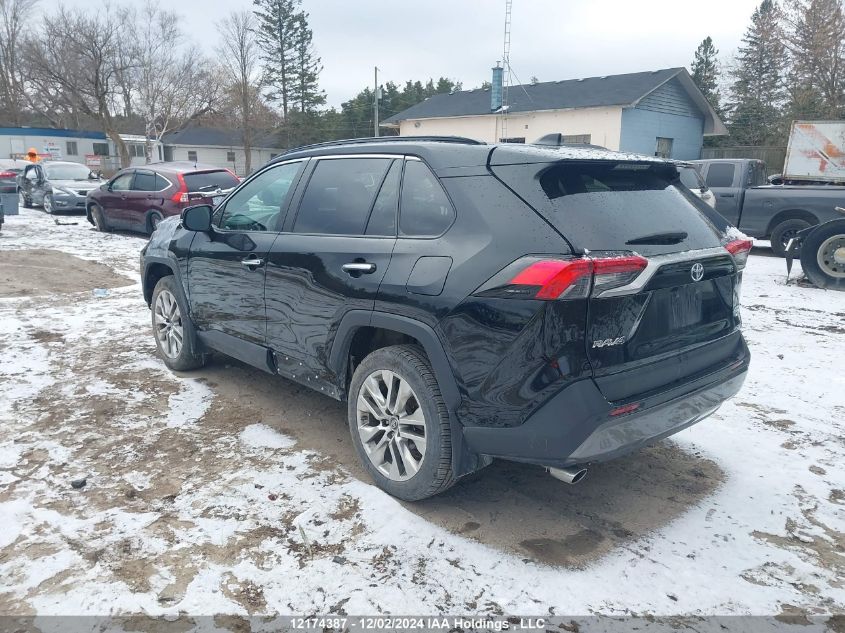 2019 Toyota Rav4 Limited VIN: 2T3D1RFV3KW011823 Lot: 12174387