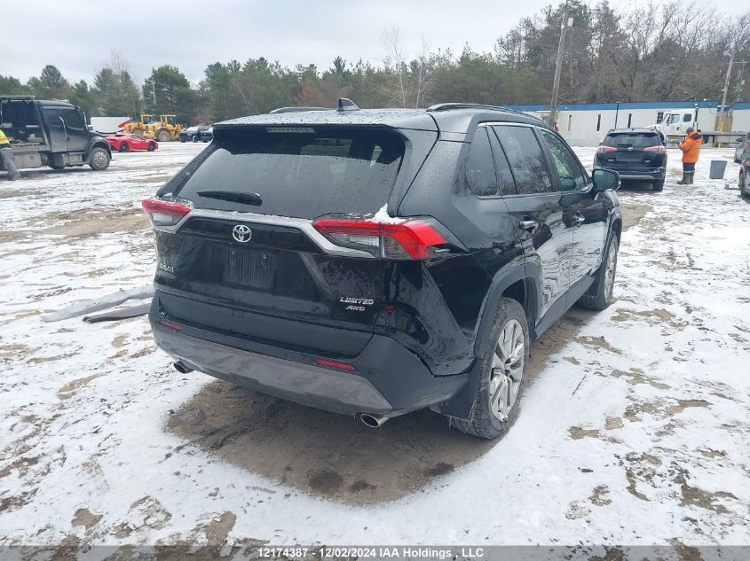 2019 Toyota Rav4 Limited VIN: 2T3D1RFV3KW011823 Lot: 12174387