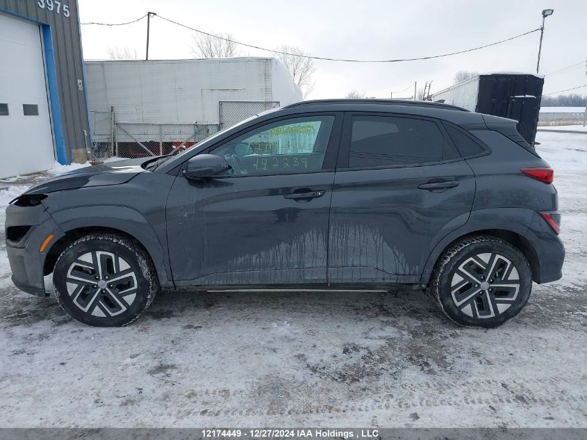 2023 Hyundai Kona Electric Preferred VIN: KM8K23AG7PU192239 Lot: 12174449