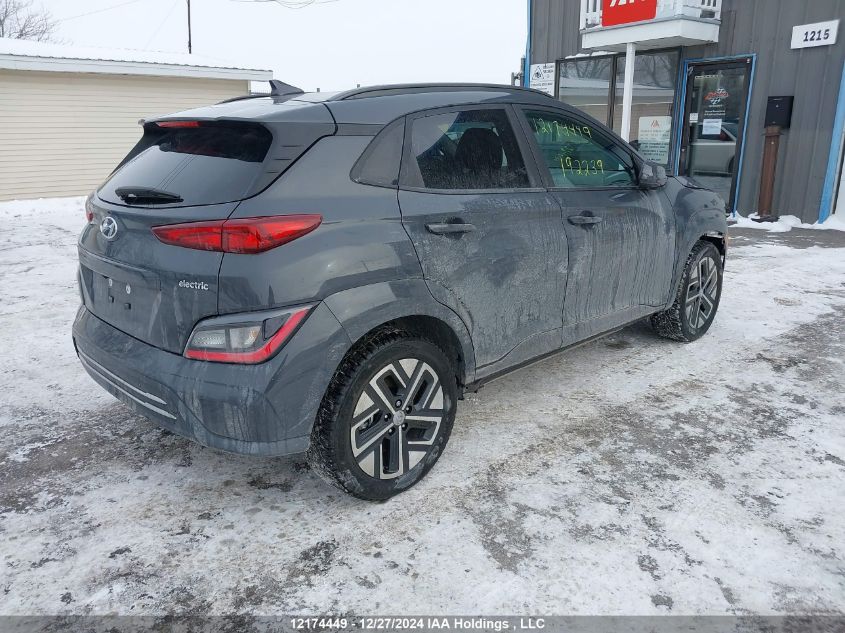 2023 Hyundai Kona Electric Preferred VIN: KM8K23AG7PU192239 Lot: 12174449